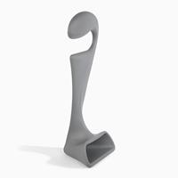 Pisolo bedroom clothes stand - grey 2